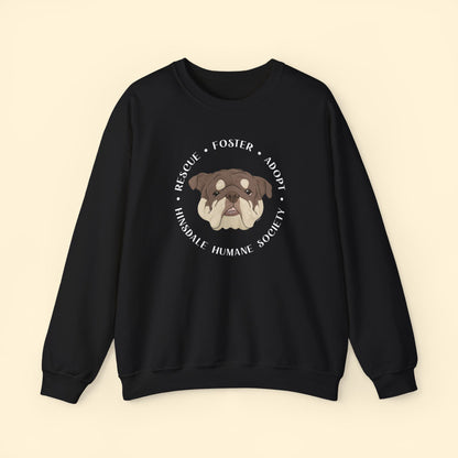 Crewneck Sweatshirt | FUNDRAISER | Hinsdale Humane Society - Detezi Designs - 11143962072542156200