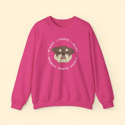 Crewneck Sweatshirt | FUNDRAISER | Hinsdale Humane Society - Detezi Designs - 22328746399995423862