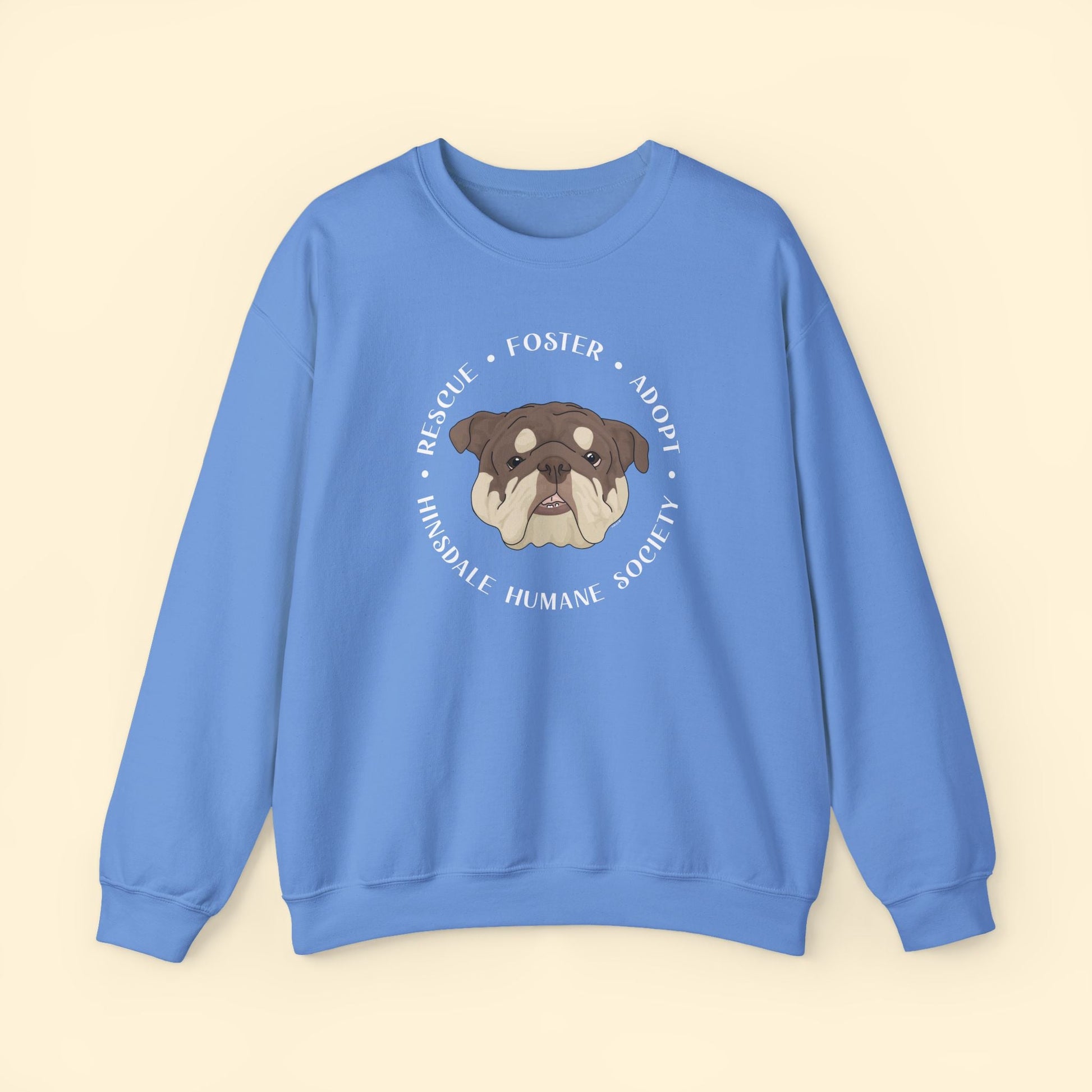 Crewneck Sweatshirt | FUNDRAISER | Hinsdale Humane Society - Detezi Designs - 30951806331433727344