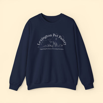 Crewneck Sweatshirt | FUNDRAISER | Lexington Pet Pantry - Detezi Designs - 39175031681371636976