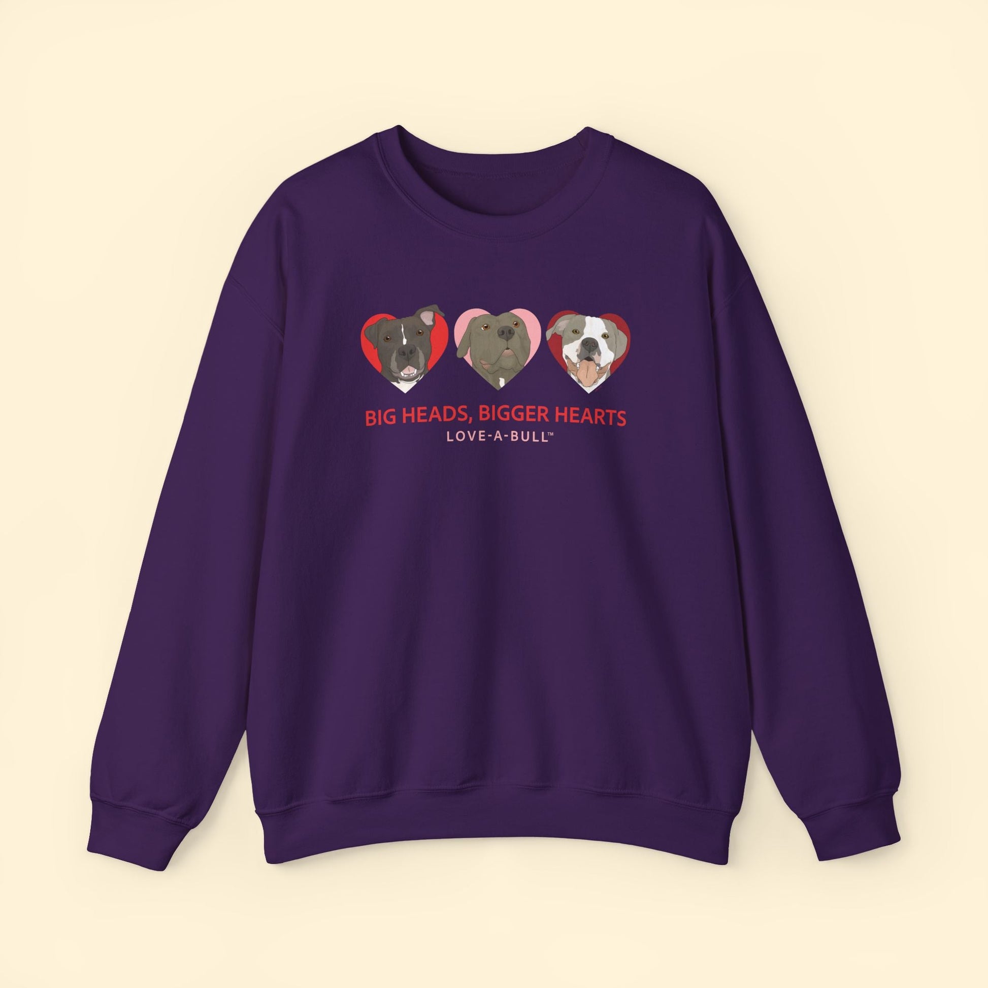 Crewneck Sweatshirt | FUNDRAISER | Love - A - Bull - Detezi Designs - 10945845120673083613