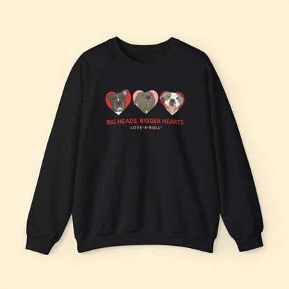 Crewneck Sweatshirt | FUNDRAISER | Love - A - Bull - Detezi Designs - 62159159980356918678