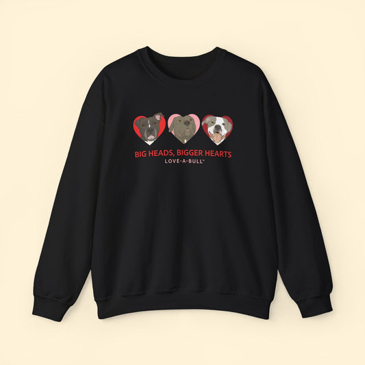 Crewneck Sweatshirt | FUNDRAISER | Love - A - Bull - Detezi Designs - 62159159980356918678