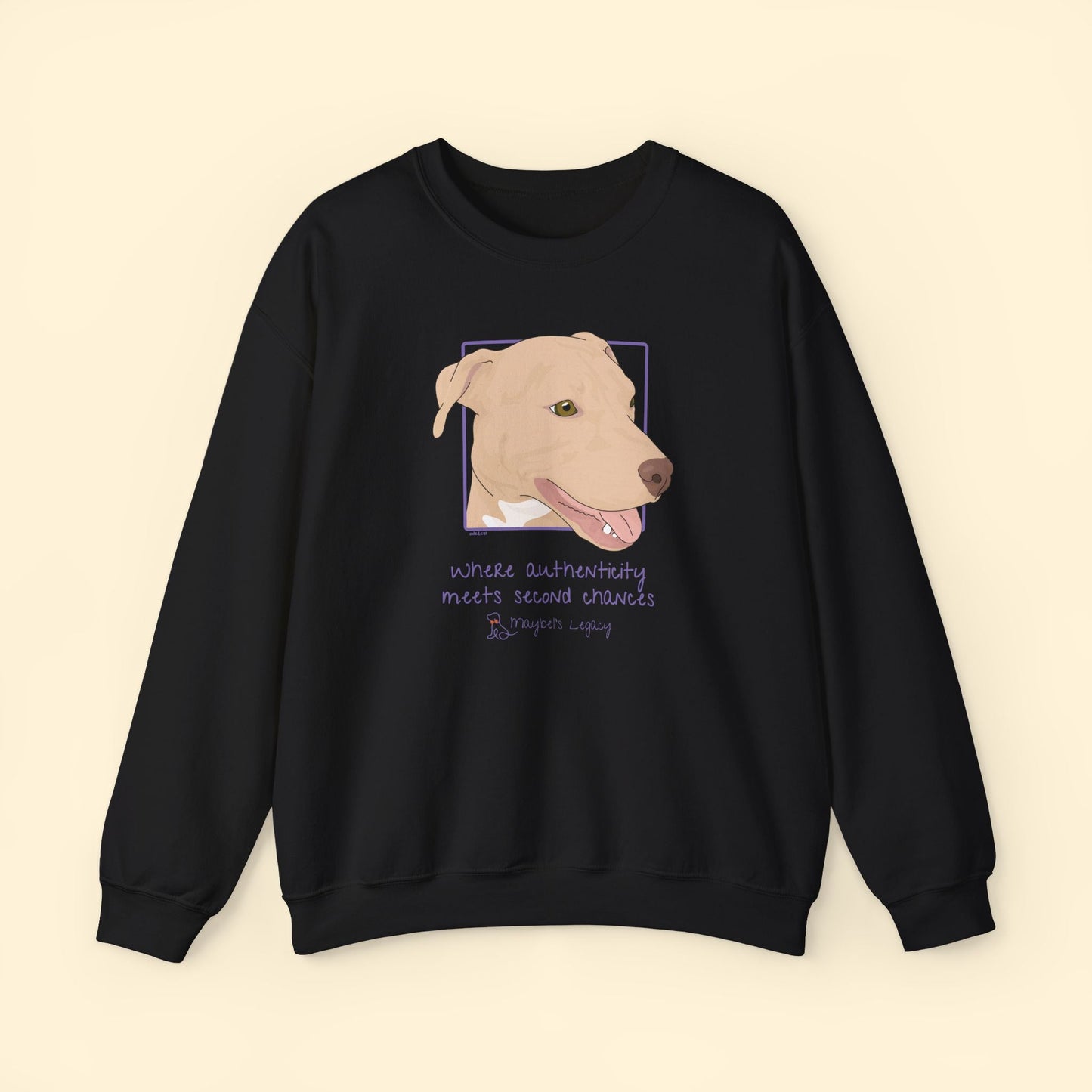 Crewneck Sweatshirt | FUNDRAISER | Maybel's Legacy - Detezi Designs - 18182599644782716751