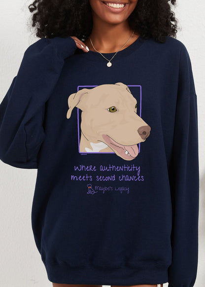 Crewneck Sweatshirt | FUNDRAISER | Maybel's Legacy - Detezi Designs - 27207058150649708441
