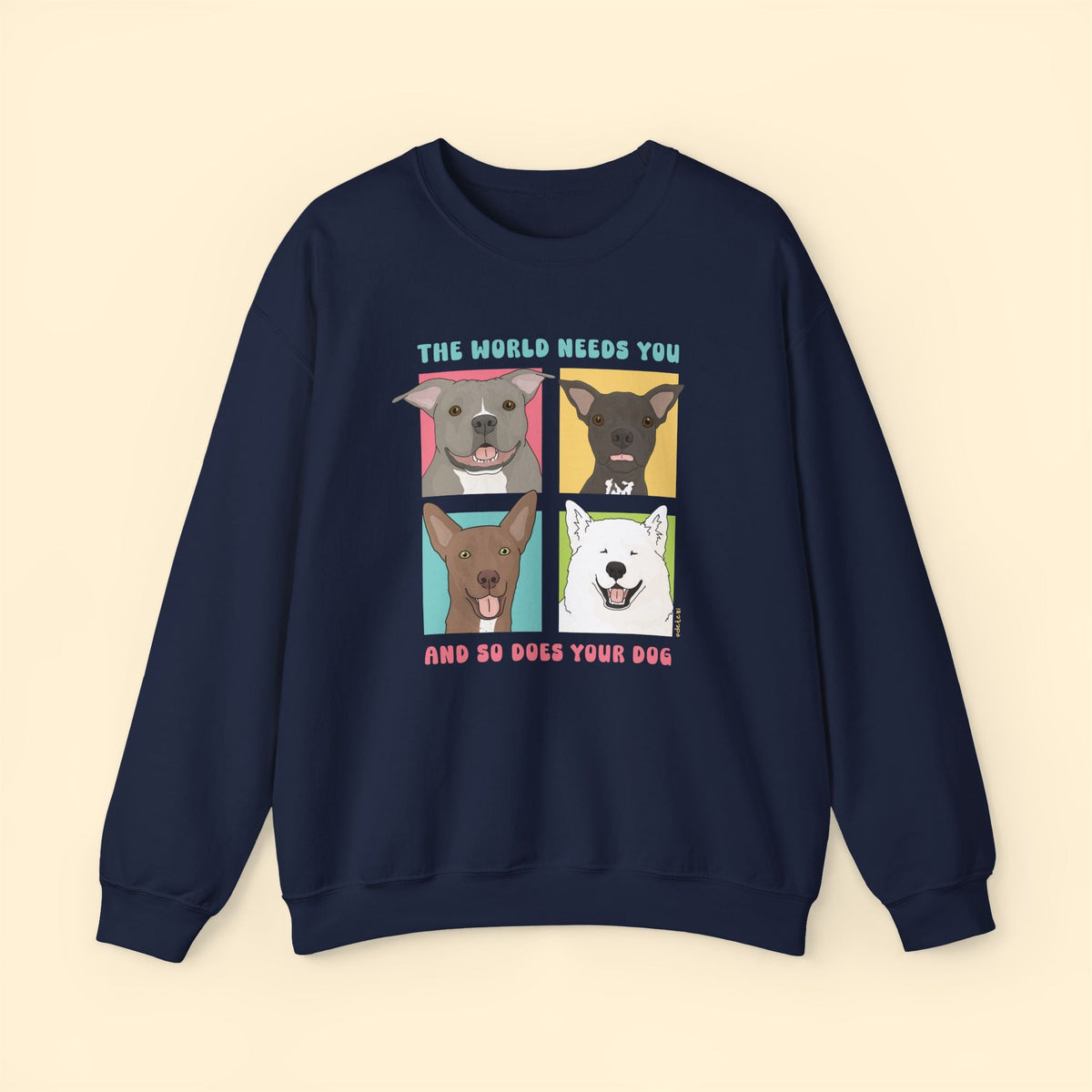 Crewneck Sweatshirt | FUNDRAISER | Maybel's Legacy | The World Needs You - Detezi Designs-17925398462192228109