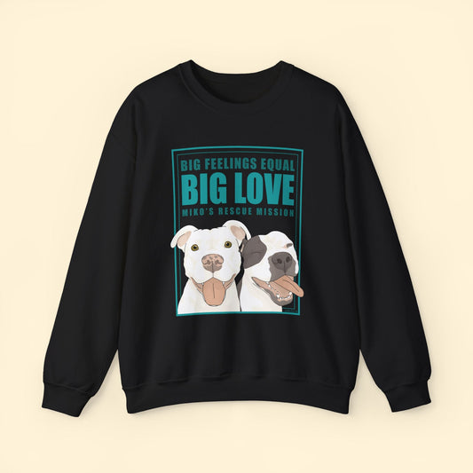 Crewneck Sweatshirt | FUNDRAISER | Miko's Rescue Mission - Detezi Designs - 33700620795279411113