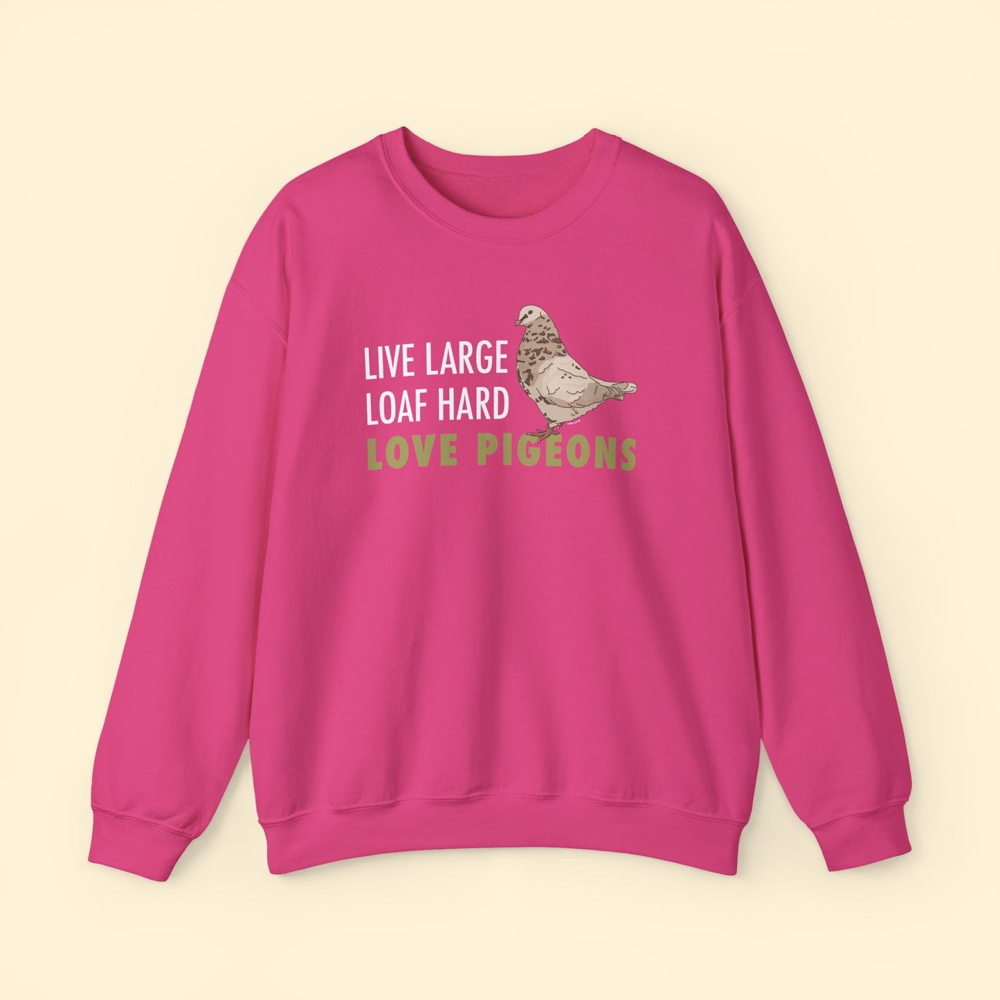Crewneck Sweatshirt | FUNDRAISER | Moose's Flock | Loaf Hard - Detezi Designs - 25782674166893188117