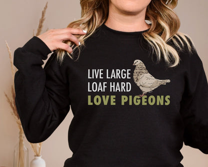 Crewneck Sweatshirt | FUNDRAISER | Moose's Flock | Loaf Hard - Detezi Designs - 25962169933439191627