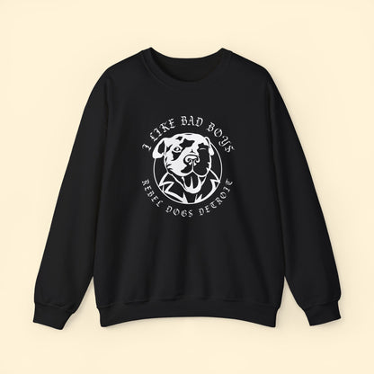 Crewneck Sweatshirt | FUNDRAISER | Rebel Dogs Detroit - Detezi Designs - 23796323502632822019