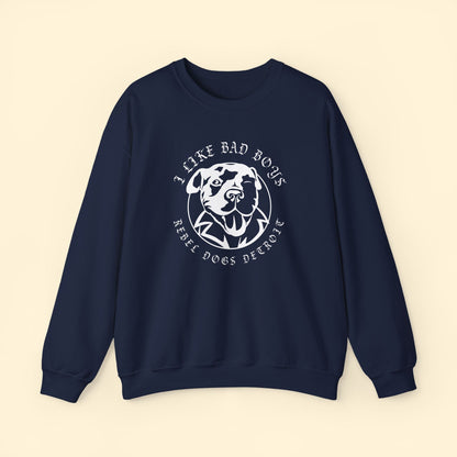 Crewneck Sweatshirt | FUNDRAISER | Rebel Dogs Detroit - Detezi Designs - 30621509565490019510