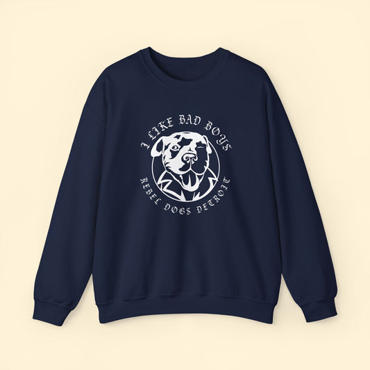 Crewneck Sweatshirt | FUNDRAISER | Rebel Dogs Detroit - Detezi Designs - 30621509565490019510