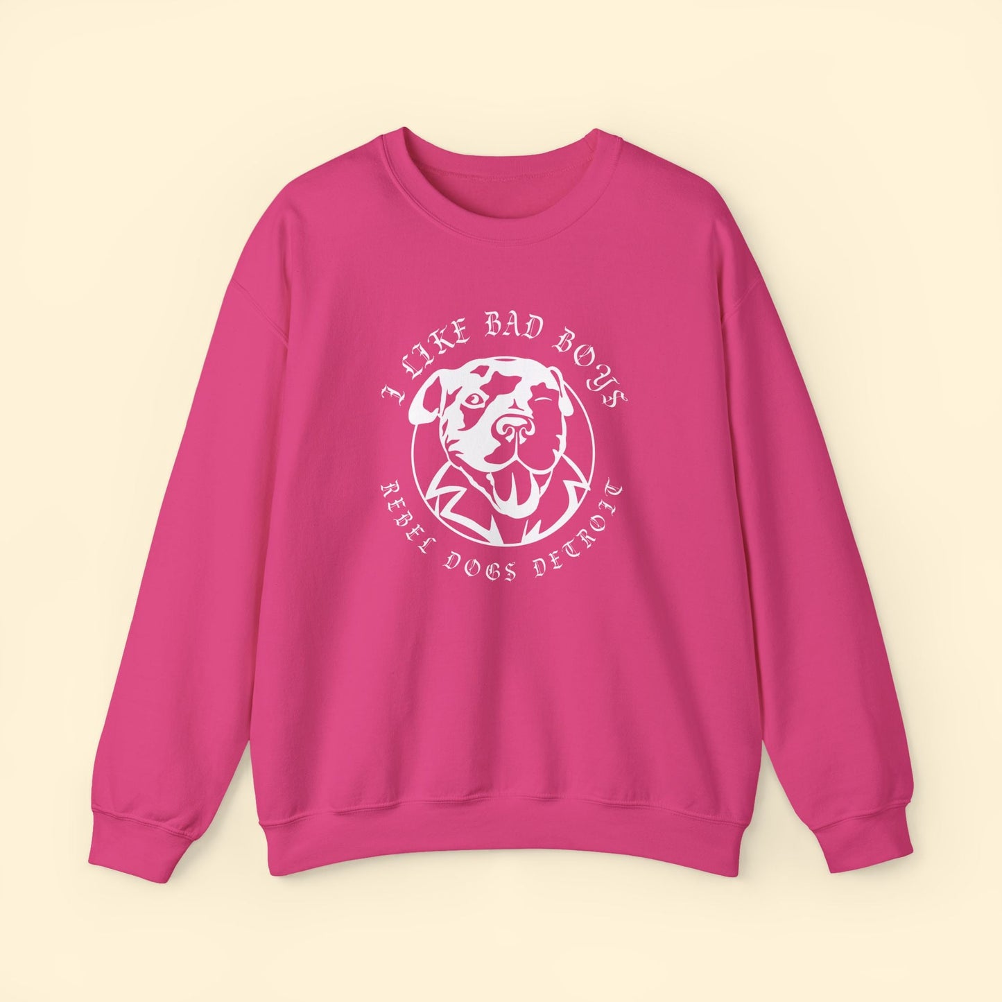 Crewneck Sweatshirt | FUNDRAISER | Rebel Dogs Detroit - Detezi Designs - 35670239705298702437