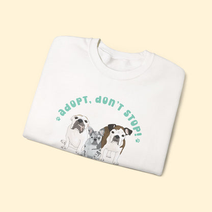 Crewneck Sweatshirt | FUNDRAISER | Retired to Rescue - Detezi Designs - 70587090812872751742