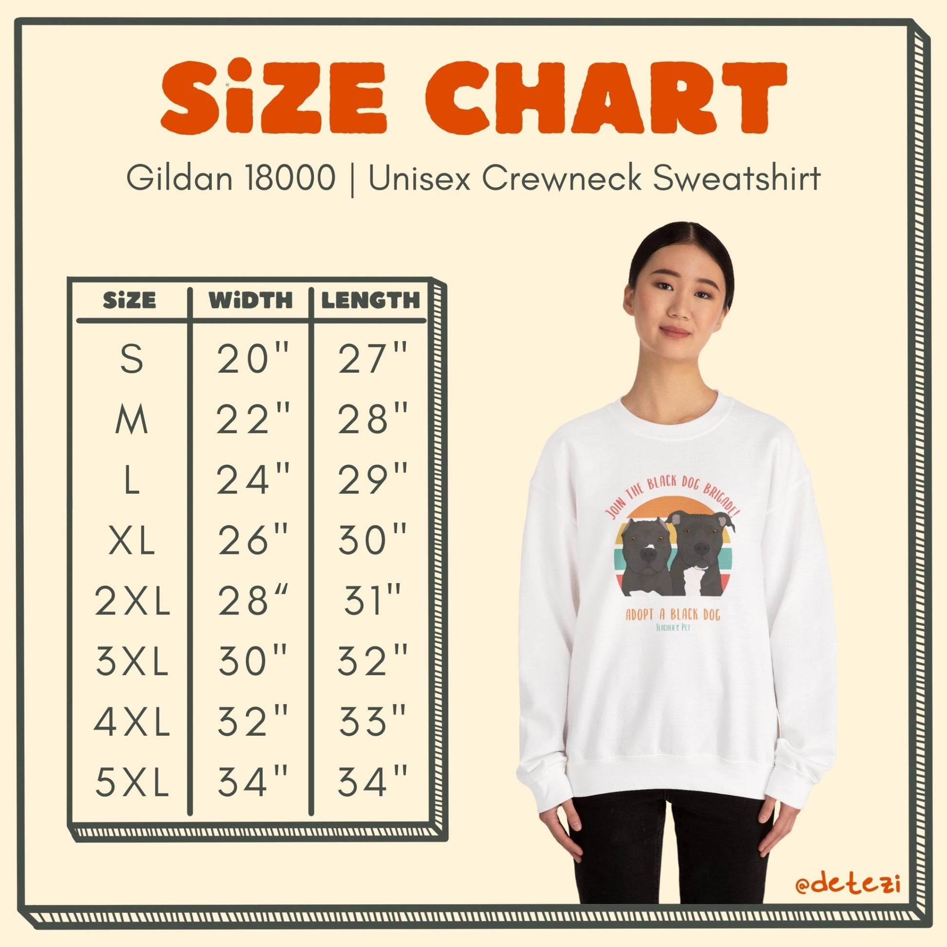 Crewneck Sweatshirt | FUNDRAISER | Teacher's Pet - Detezi Designs - 15736284807167002857