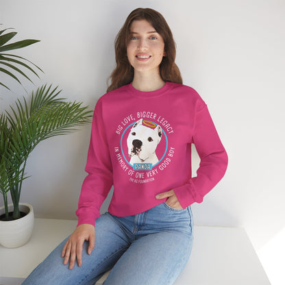 Crewneck Sweatshirt | FUNDRAISER | The KG Foundation | In Memory of Panda - Detezi Designs - 21388526974616492124