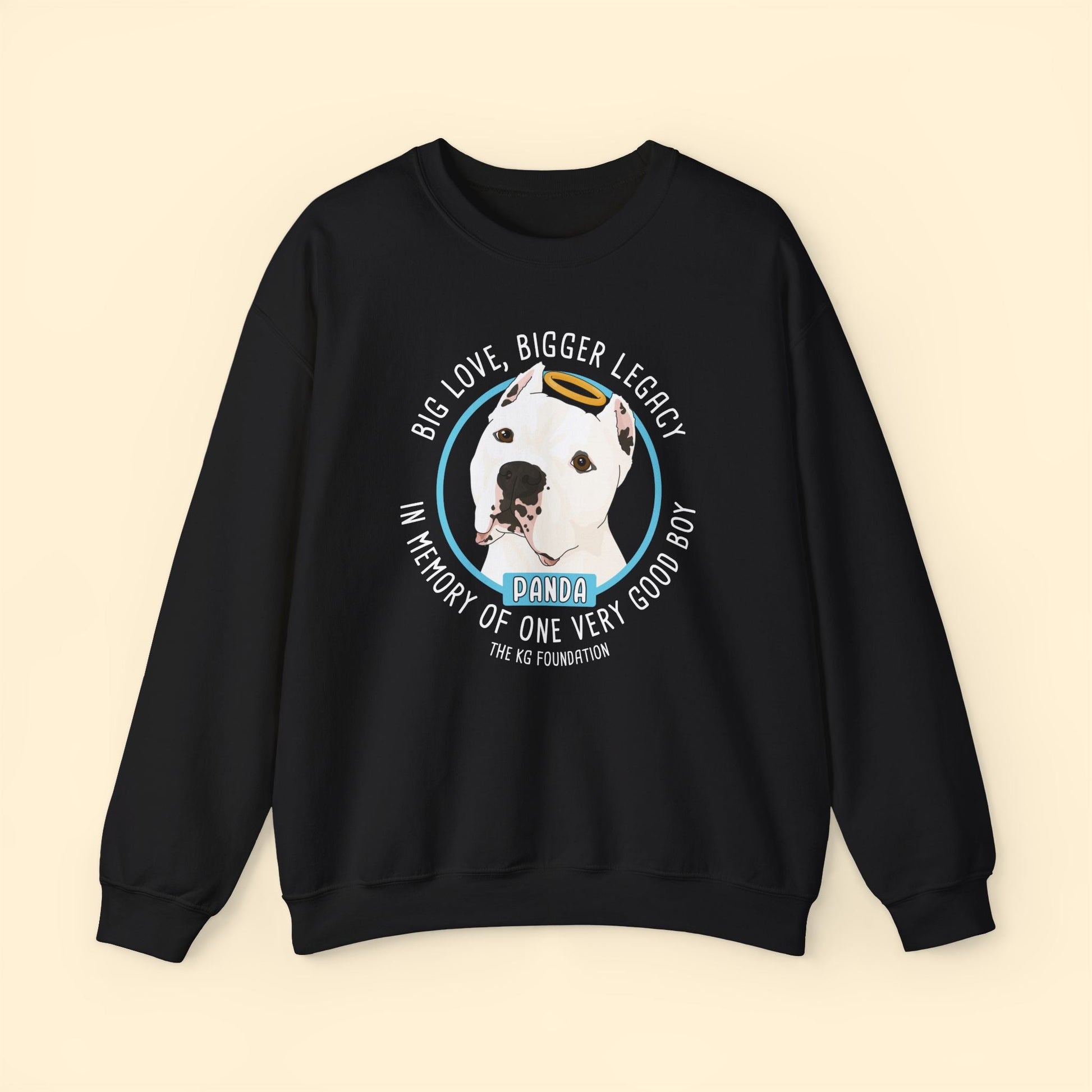 Crewneck Sweatshirt | FUNDRAISER | The KG Foundation | In Memory of Panda - Detezi Designs - 30087631434385499939