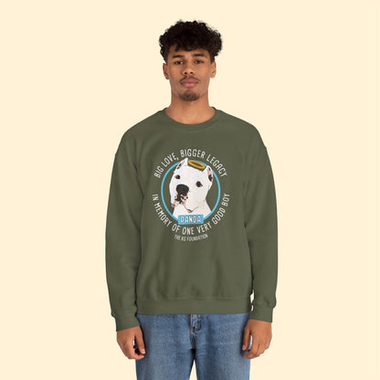 Crewneck Sweatshirt | FUNDRAISER | The KG Foundation | In Memory of Panda - Detezi Designs - 87400020623592222492