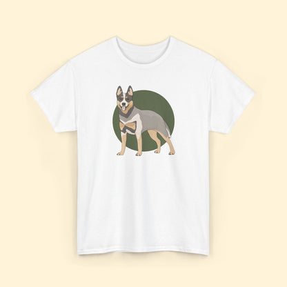 Crewneck T-shirt | Unisex | Australian Cattle Dog | Blue Heeler - Detezi Designs - 10486481327448850384