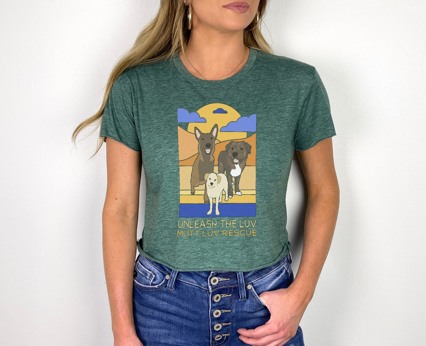 Mutt Luv Rescue | FUNDRAISER | Festival Crop Top