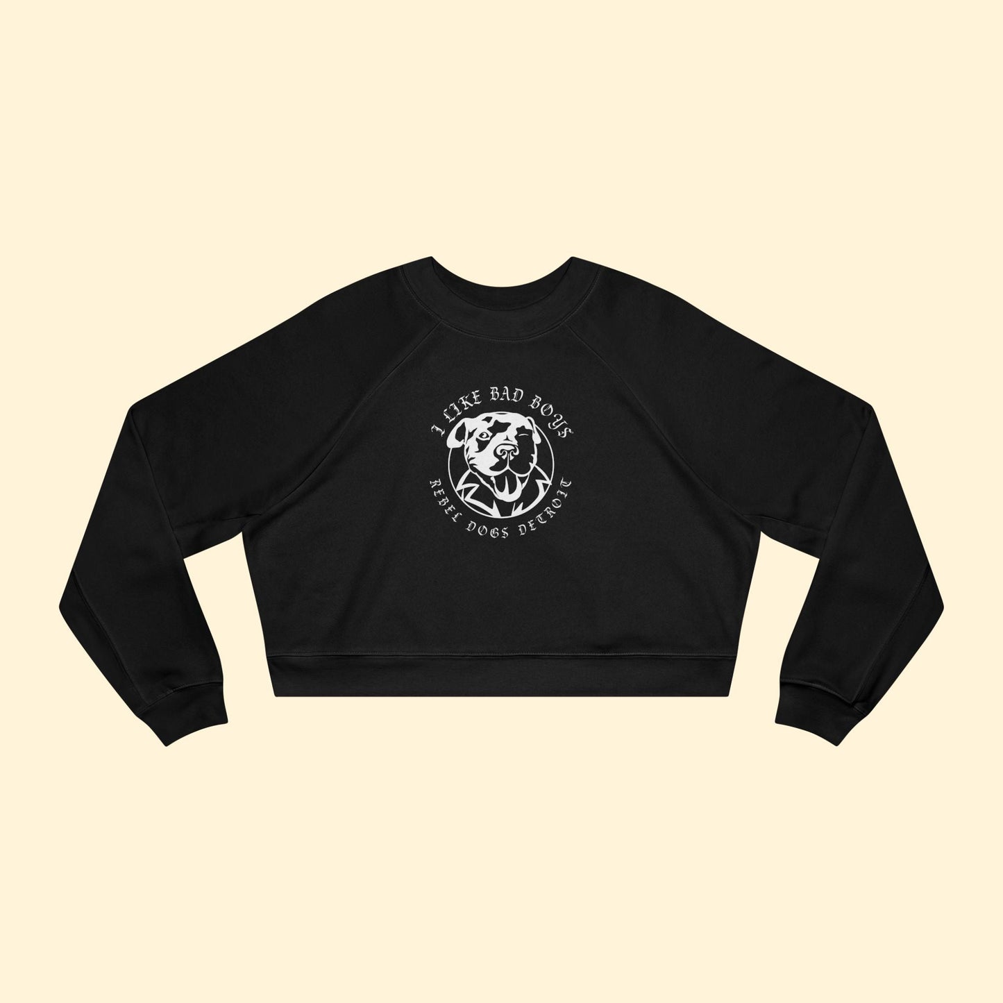 Cropped Fleece Pullover | FUNDRAISER | Rebel Dogs Detroit - Detezi Designs - 22425455219697572346