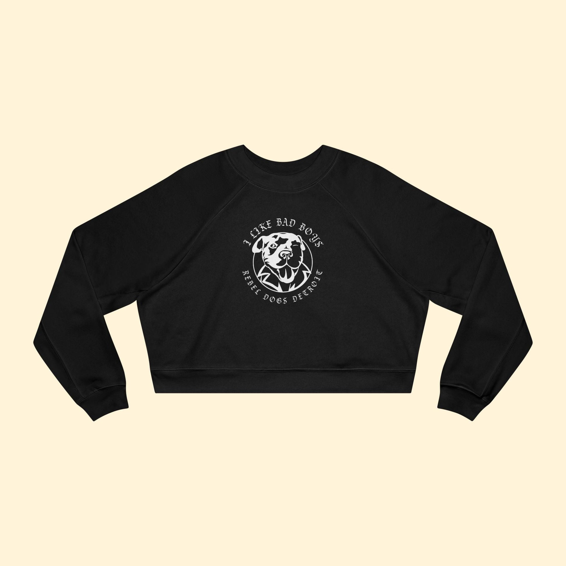 Cropped Fleece Pullover | FUNDRAISER | Rebel Dogs Detroit - Detezi Designs - 22425455219697572346