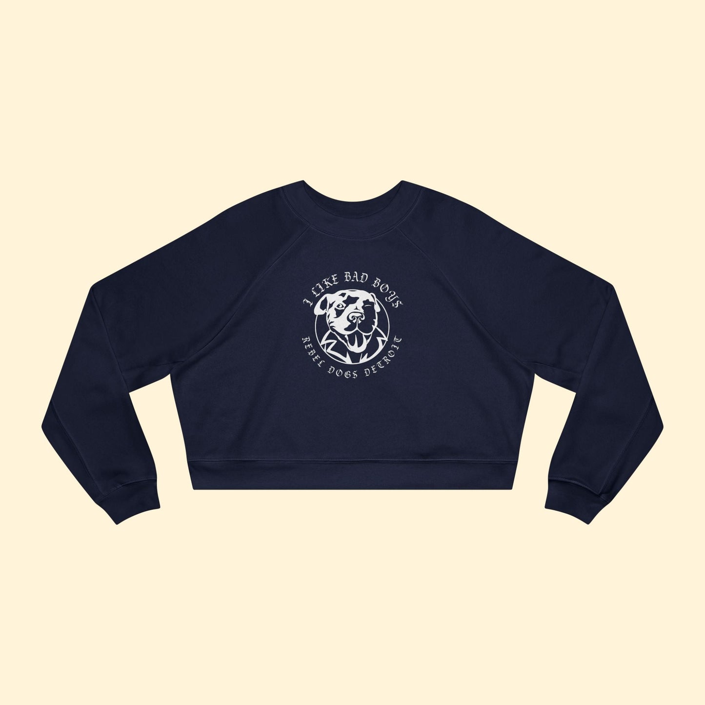 Cropped Fleece Pullover | FUNDRAISER | Rebel Dogs Detroit - Detezi Designs - 46827059491237950111