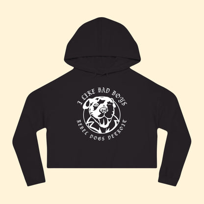 Cropped Hoodie | FUNDRAISER | Rebel Dogs Detroit - Detezi Designs - 31628305052440467625