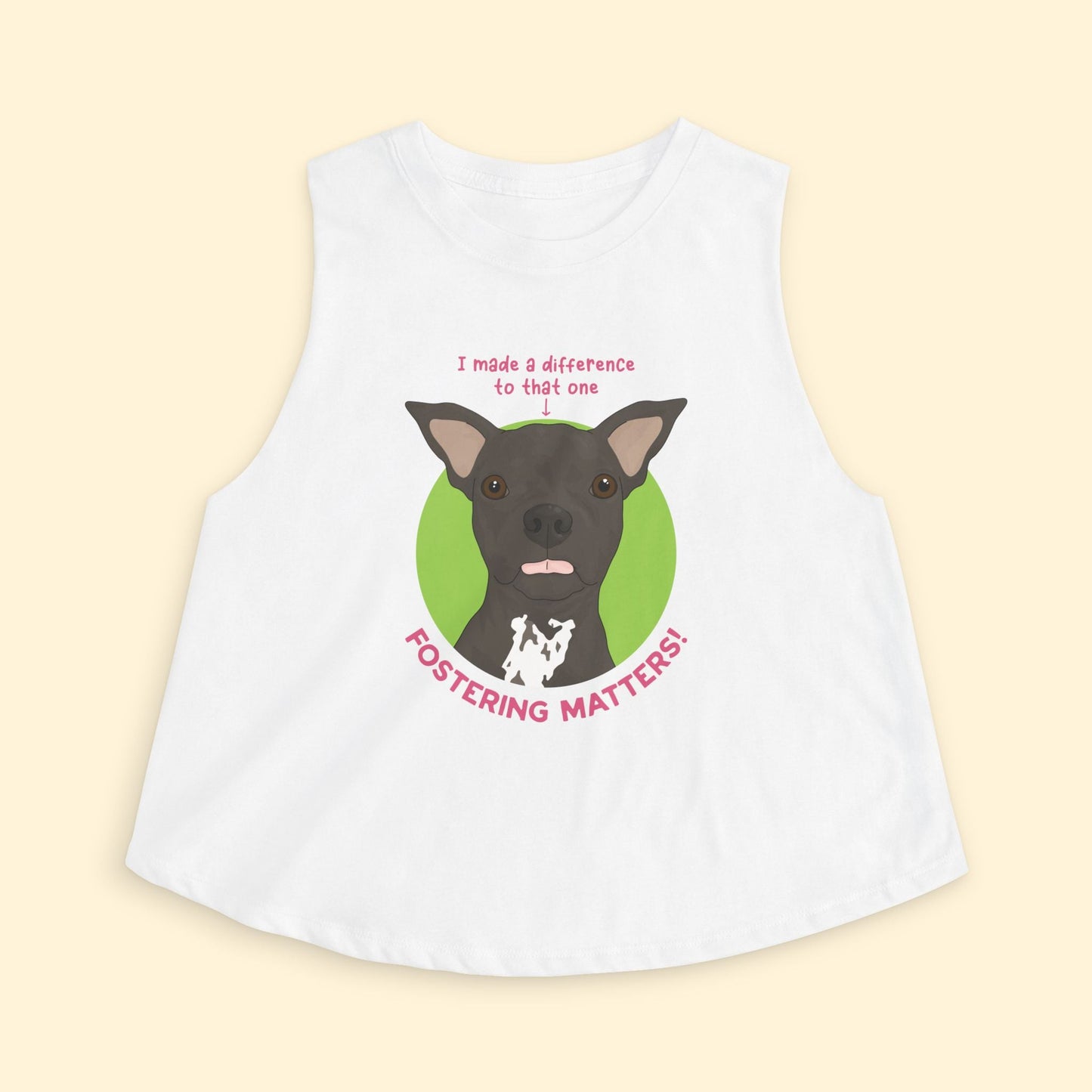 Cropped Muscle Tank | FUNDRAISER | Dewey | Maybel's Legacy - Detezi Designs - 24279259101647111016