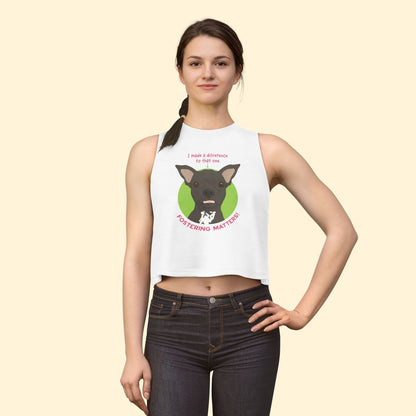Cropped Muscle Tank | FUNDRAISER | Dewey | Maybel's Legacy - Detezi Designs - 24279259101647111016
