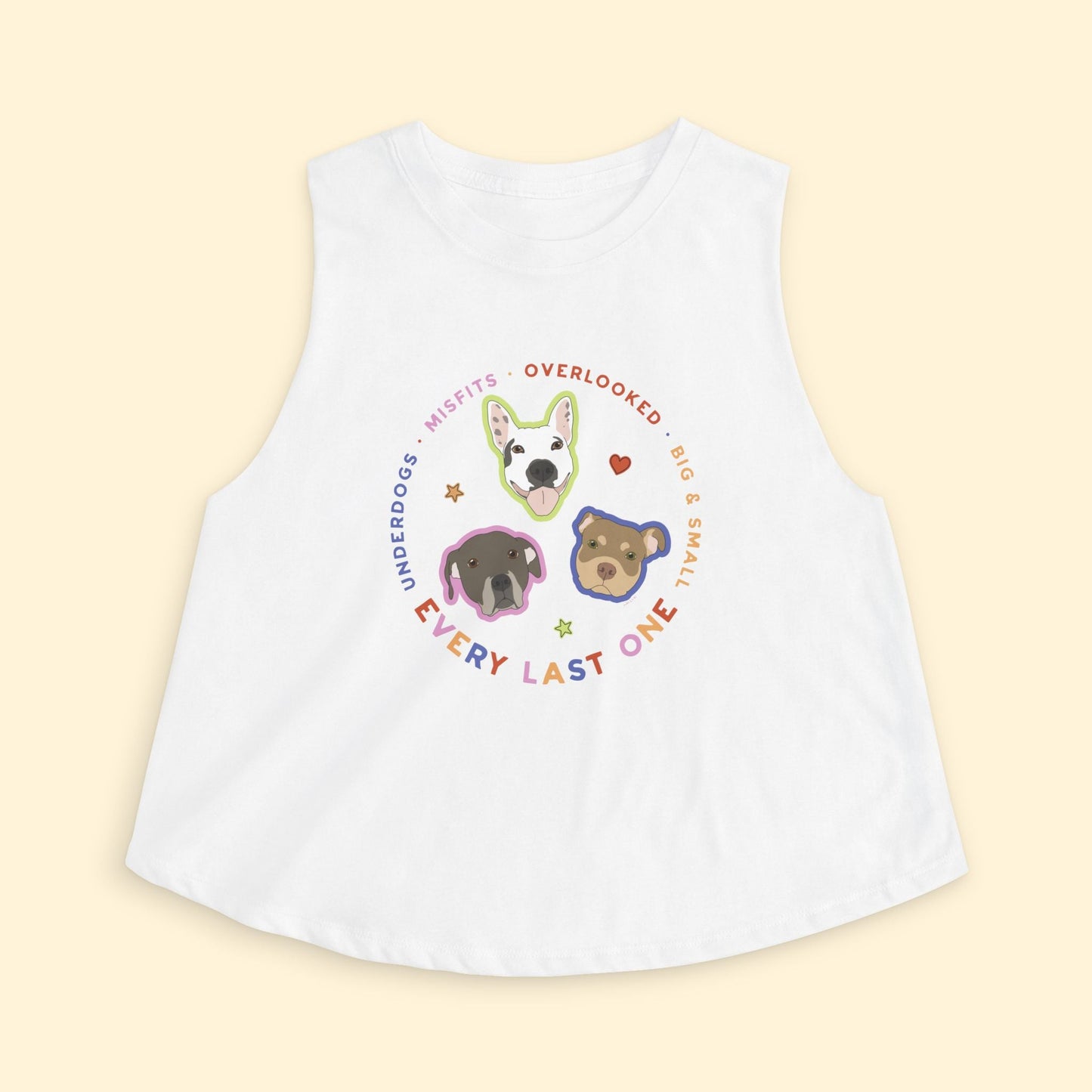 Cropped Muscle Tank | FUNDRAISER | Every Last One - Detezi Designs - 10563994399917279654