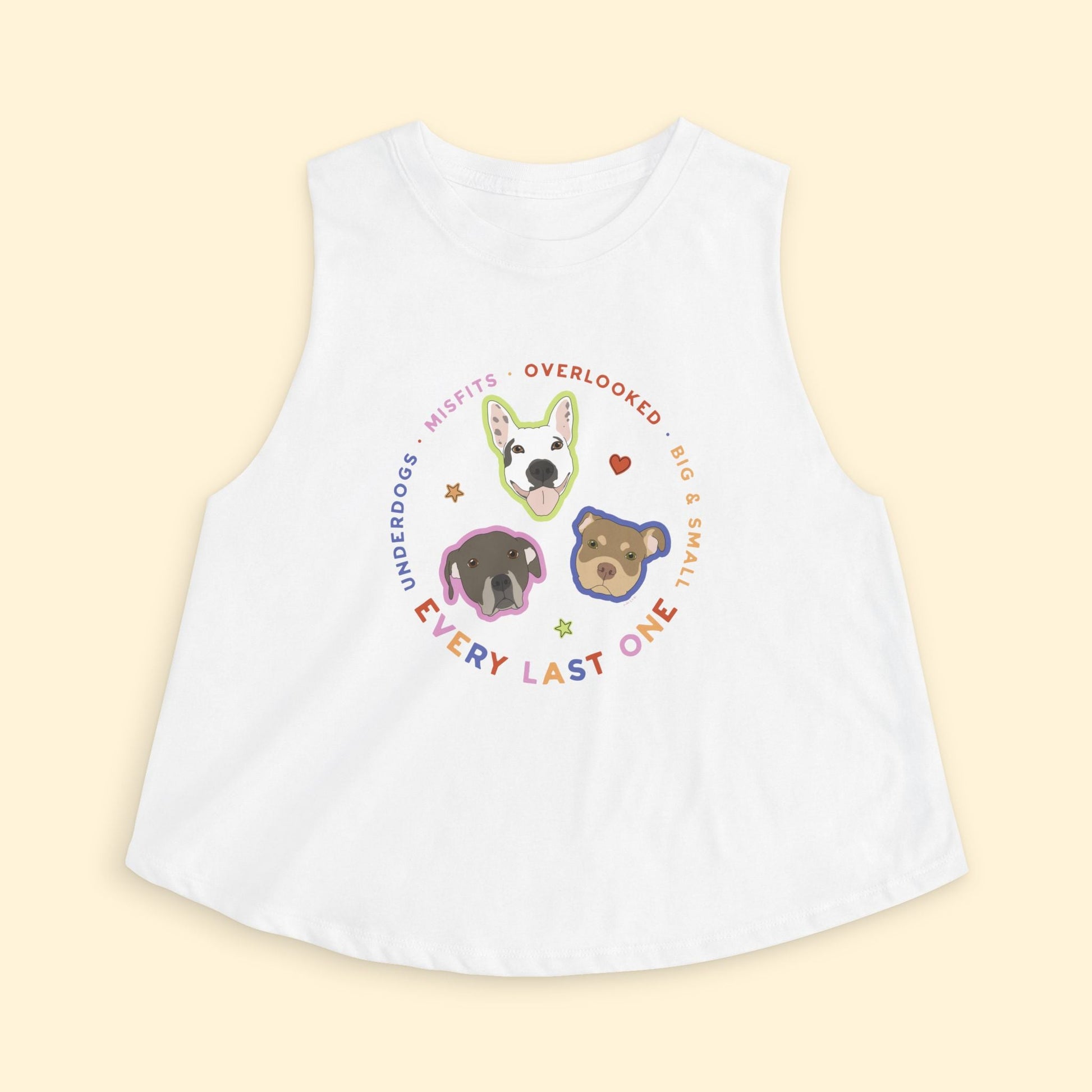 Cropped Muscle Tank | FUNDRAISER | Every Last One - Detezi Designs - 10563994399917279654