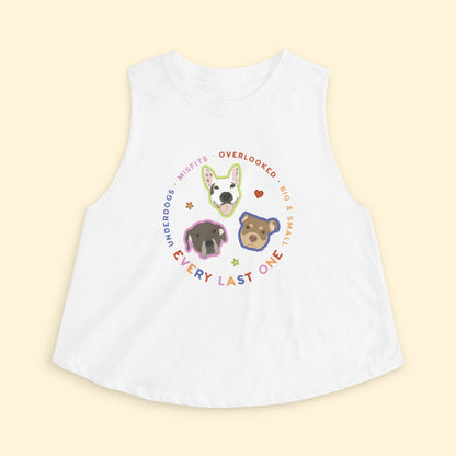 Cropped Muscle Tank | FUNDRAISER | Every Last One - Detezi Designs - 10563994399917279654