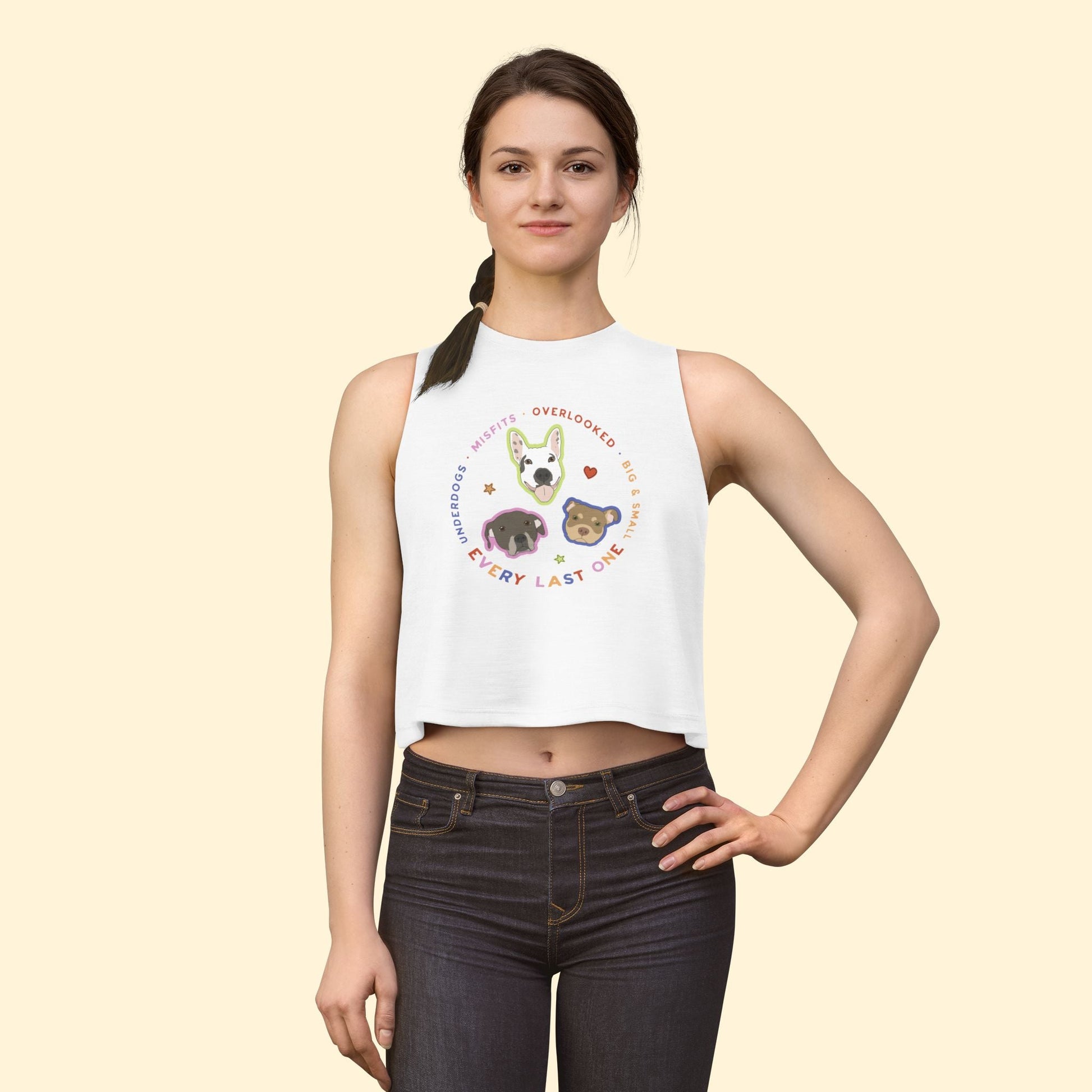 Cropped Muscle Tank | FUNDRAISER | Every Last One - Detezi Designs - 30847875717935952661