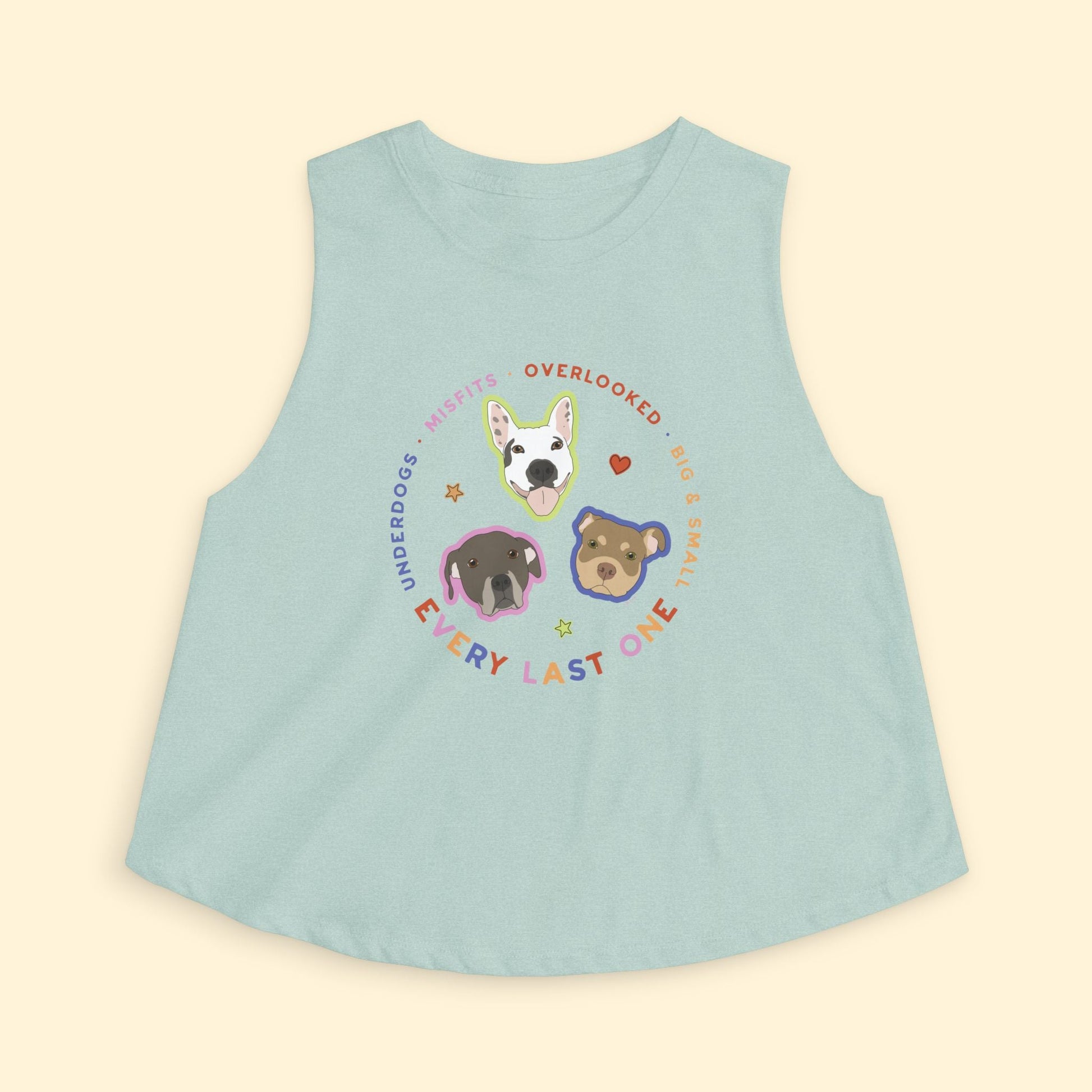 Cropped Muscle Tank | FUNDRAISER | Every Last One - Detezi Designs - 33493630860853547337