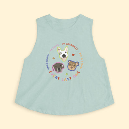 Cropped Muscle Tank | FUNDRAISER | Every Last One - Detezi Designs - 33493630860853547337