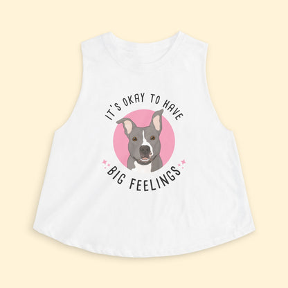 Cropped Muscle Tank | FUNDRAISER | Friends of City Dogs Cleveland - Detezi Designs-32524914288550742577