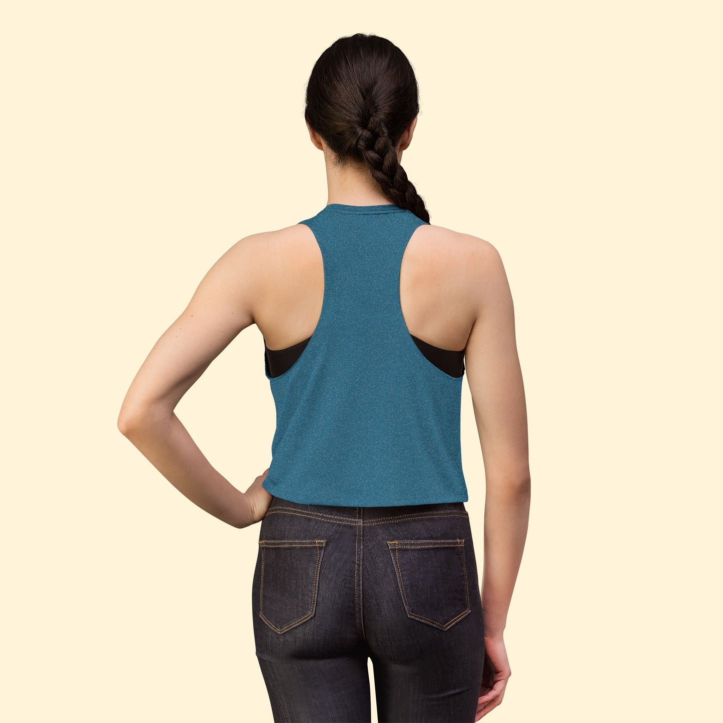 Cropped Muscle Tank | FUNDRAISER | Happy Tails Canine Rescue - Detezi Designs-27580849129776335295
