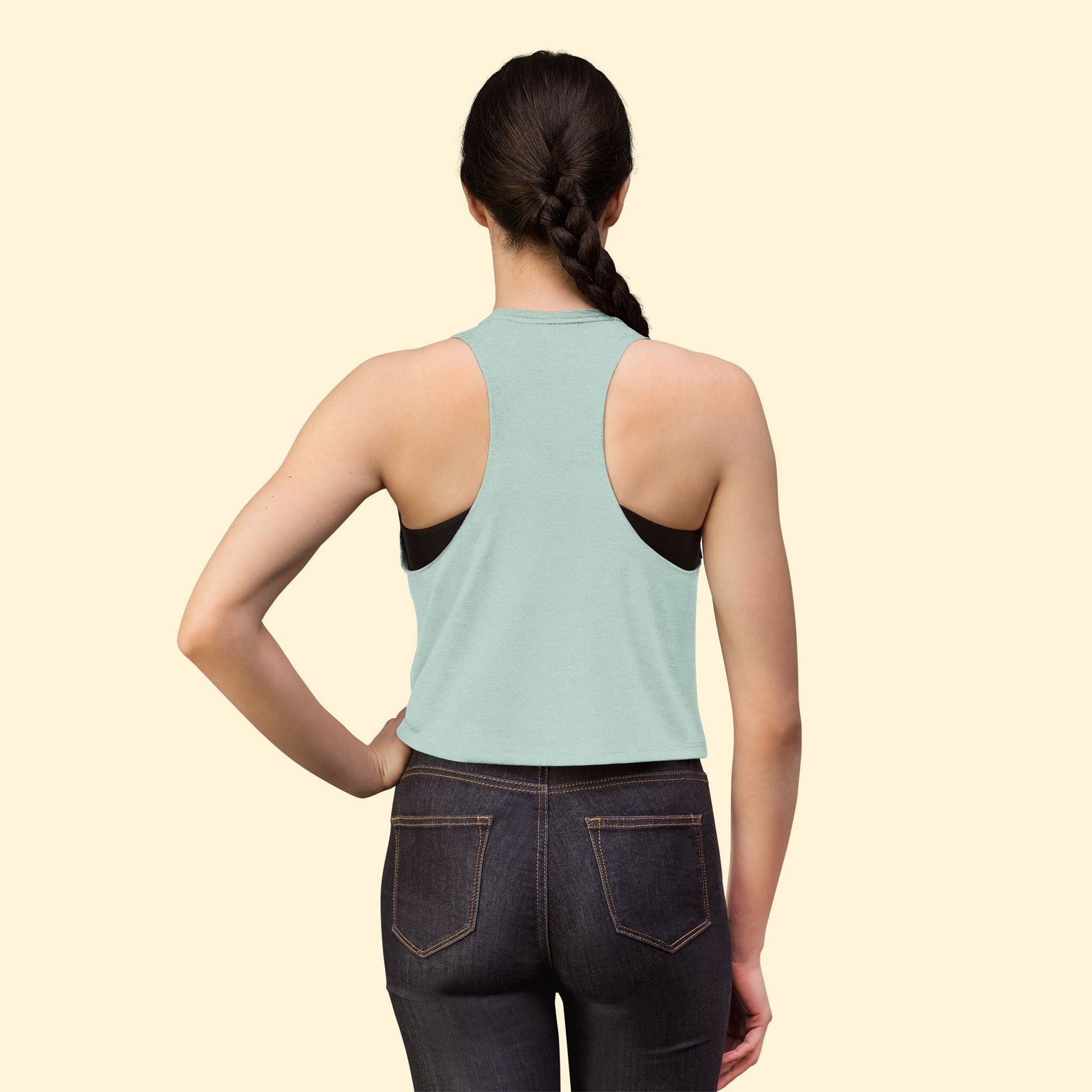 Cropped Muscle Tank | FUNDRAISER | Pibbles & More Animal Rescue - Detezi Designs - 99084615029688028695