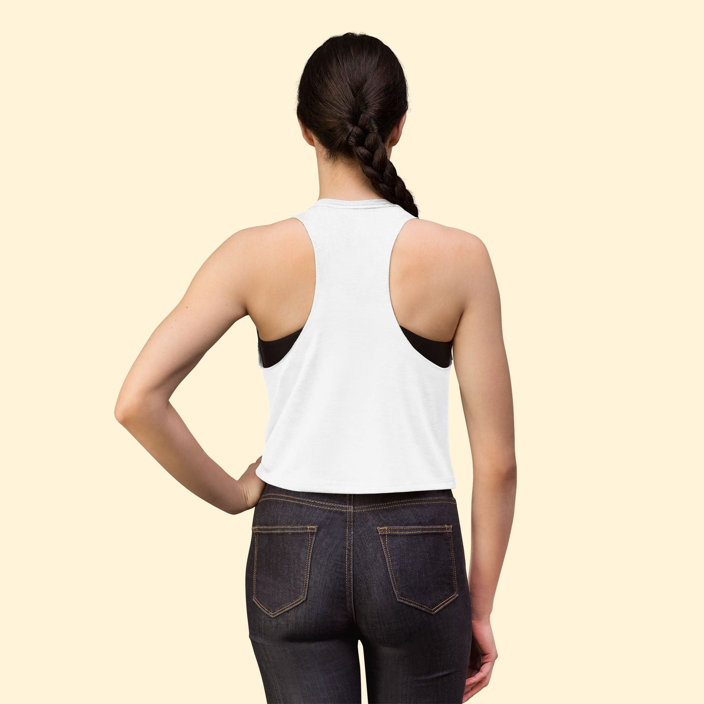 Cropped Muscle Tank | Say Nice Things About Pit Bulls - Detezi Designs - 19272168894378153983