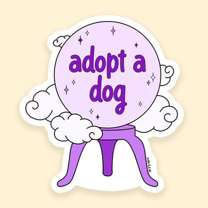 Crystal Ball | 3" Vinyl Sticker - Detezi Designs - 