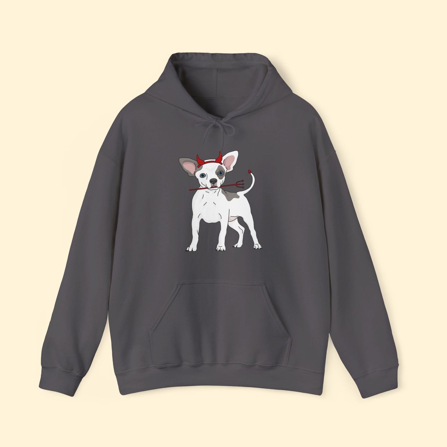 Devil Puppy | Hooded Sweatshirt - Detezi Designs - 22832787725848152037