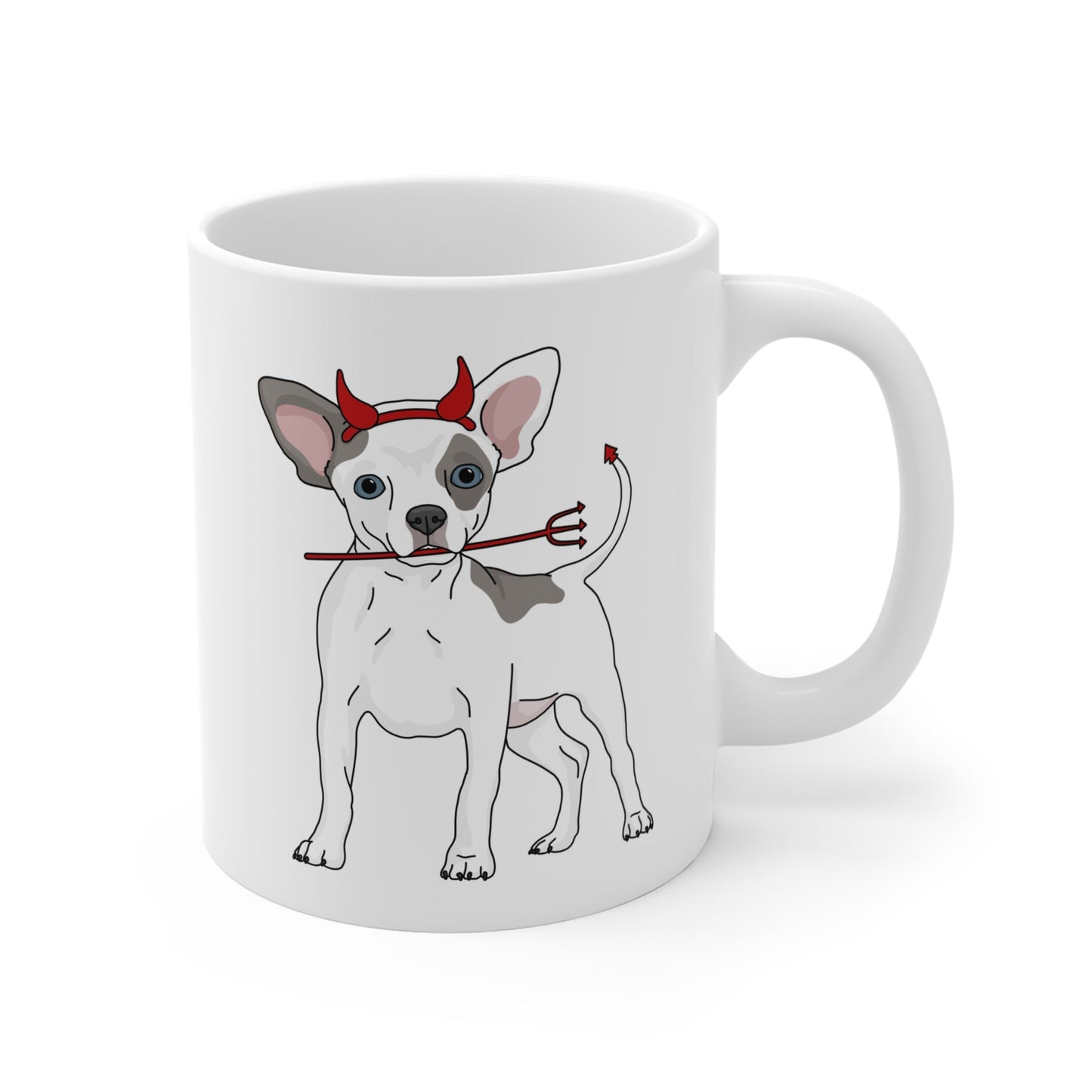 Devil Puppy | Mug - Detezi Designs - 28174120481977834467