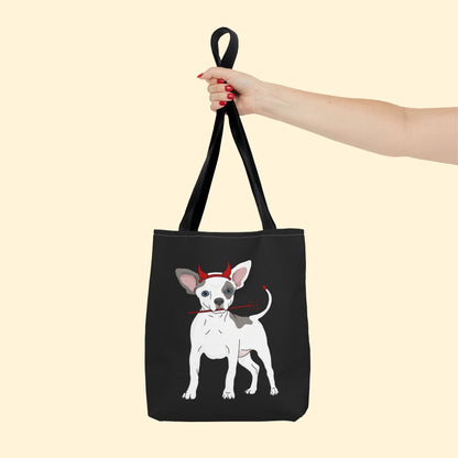 Devil Puppy | Tote Bag - Detezi Designs - 22254145510065572668