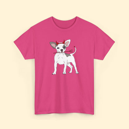 Devil Puppy | Unisex T-shirt - Detezi Designs - 22030384838536185380