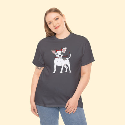 Devil Puppy | Unisex T-shirt - Detezi Designs - 32274116451760898957