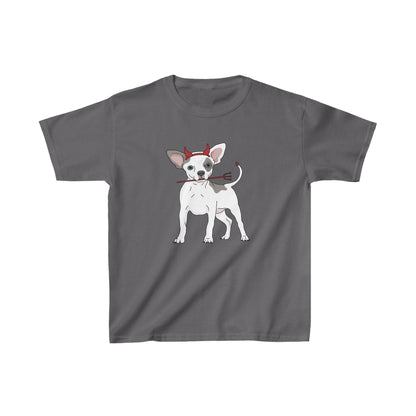 Devil Puppy | **YOUTH SIZE** Tee - Detezi Designs - 17499848347663914991