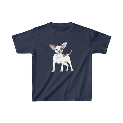 Devil Puppy | **YOUTH SIZE** Tee - Detezi Designs - 25301392389340065116