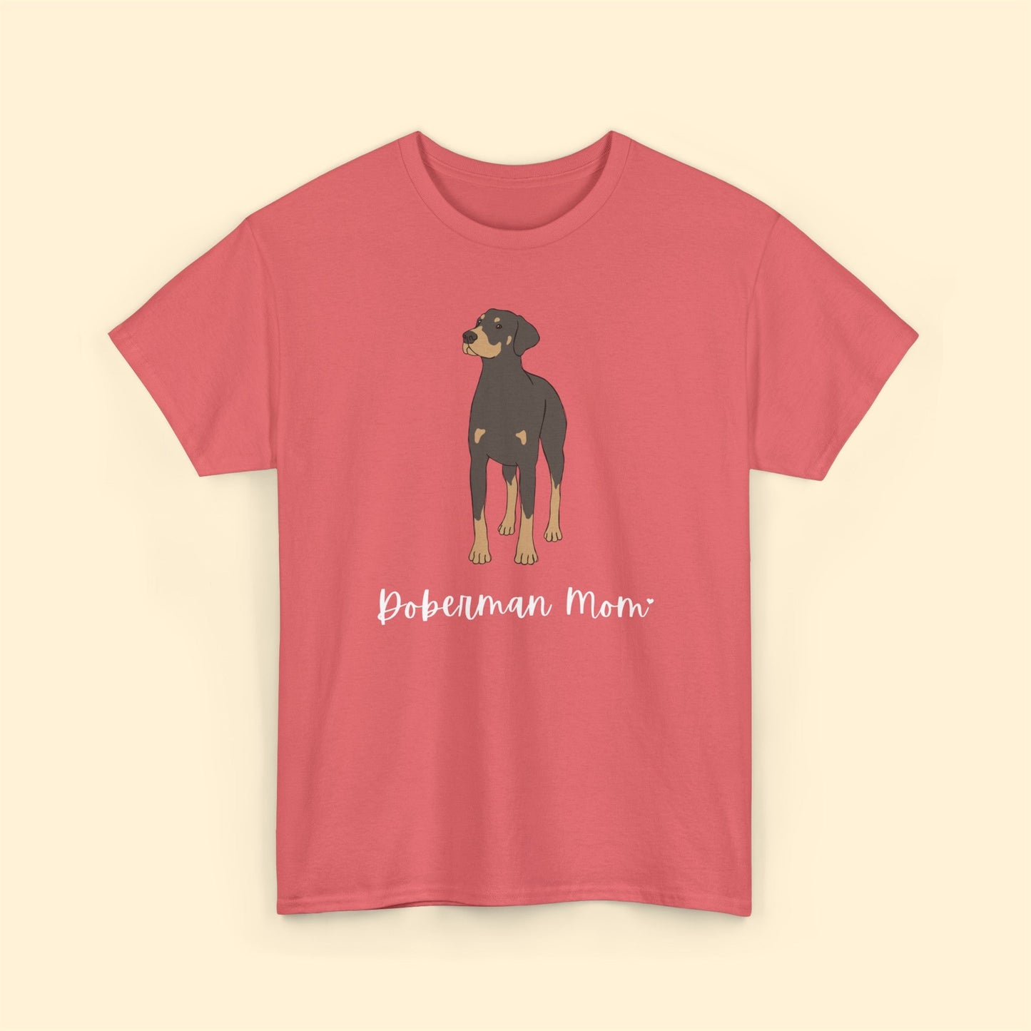 Doberman Mom | Unisex T-shirt - Detezi Designs-10937440616314360136