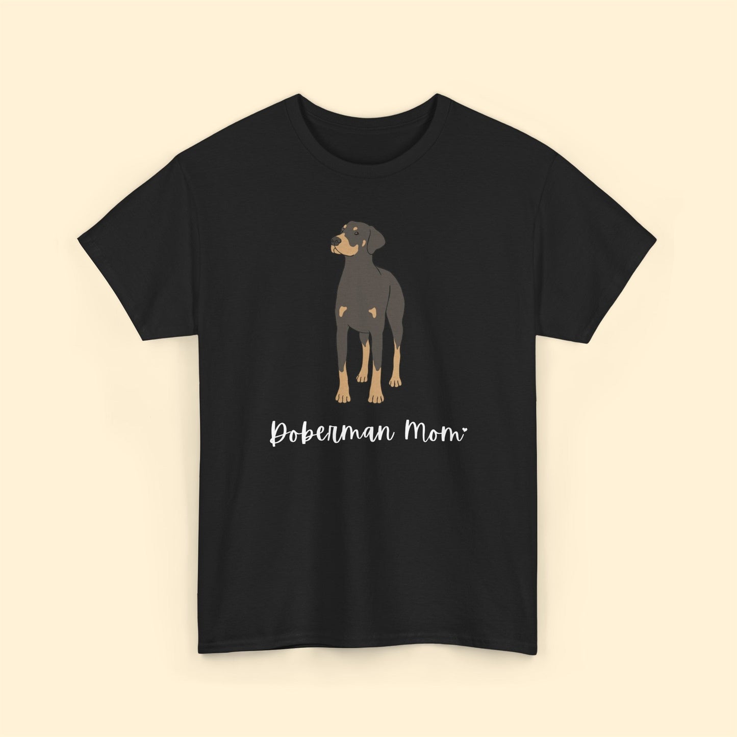 Doberman Mom | Unisex T-shirt - Detezi Designs-13941096531667278370